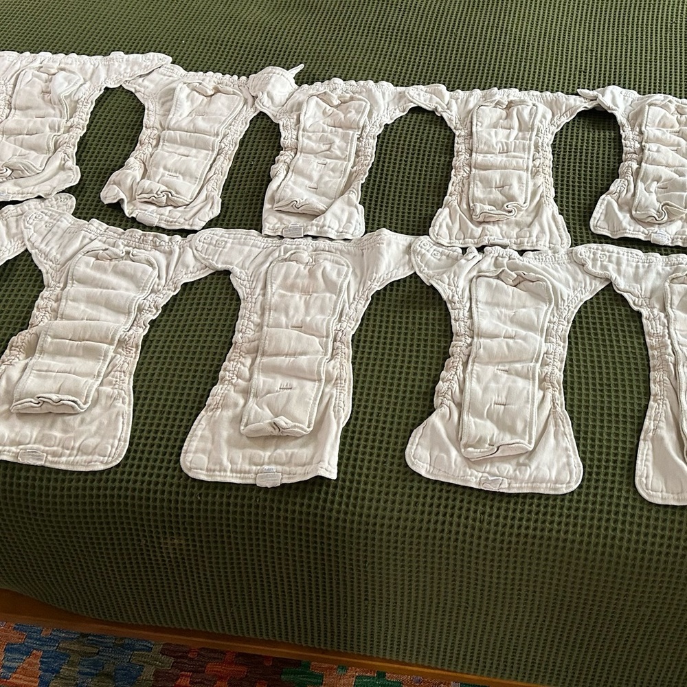 Esembly size 2 cloth diaper set, lot of 18